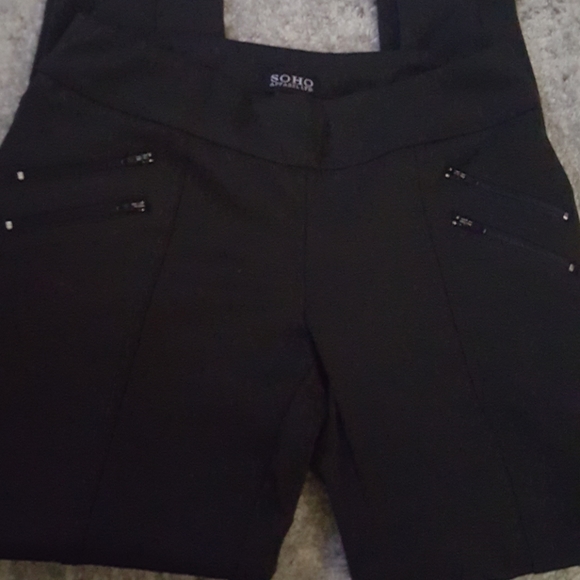 Black Ponte Pants - Picture 2 of 5